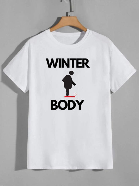 T-shirt Winter body