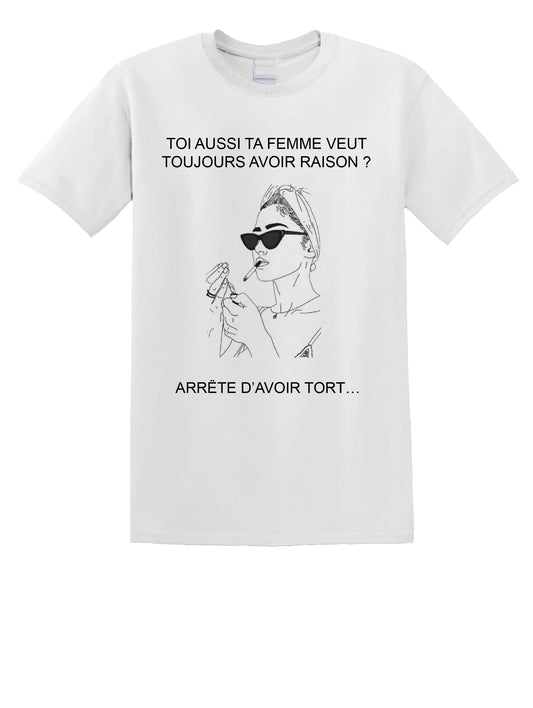 T-Shirt "Ta femme"