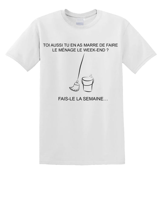 T-shirt "Ménage"